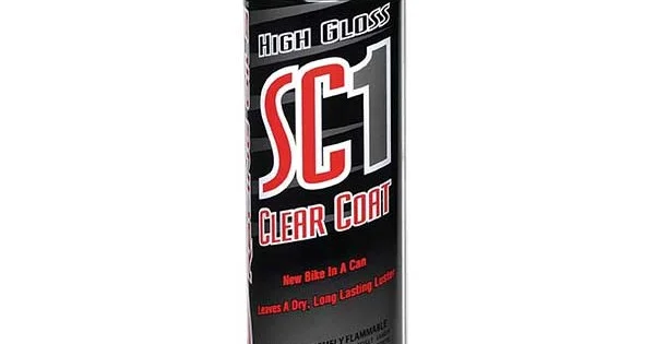 Maxima Racing SC1 High Gloss Clear Coat Silicone Spray - 12oz